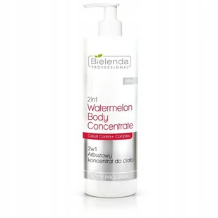 Bielenda Professional 2 in 1 Watermelon Body Concentrate arbuzowy koncentrat do ciała z bio-kofeiną z guarany 450ml - Pozostałe kosmetyki - miniaturka - grafika 2
