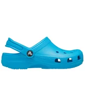 Klapki i japonki damskie - Klapki dziecięce Crocs Classic Clog 206991-4OX - niebieskie - miniaturka - grafika 1