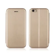 Etui i futerały do telefonów - NoName Etui Book Magnetic iPhone 7/8 złoty /gold SE 2020 - miniaturka - grafika 1