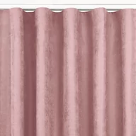 Zasłony - Zasłona MILANA kolor różowy styl klasyczny taśma wave transparentna 7 cm szenila 140x245 homede - CURT/HOM/MILANA/CHENILLE/PLEAT - miniaturka - grafika 1