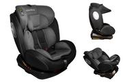 Foteliki samochodowe - Kids Zone 360° ISOFIX 0-36kg czarny - miniaturka - grafika 1