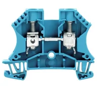 Kostki, złączki, wtyczki - Weidmuller Złączka szynowa 2-przewodowa 10mm2 niebieska ATEX WDU 10 BL 1020380000 1020380000 - miniaturka - grafika 1