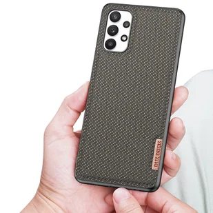Dux Ducis Fino etui pokrowiec pokryty nylonowym materiałem Samsung Galaxy A32 4G zielony - Etui i futerały do telefonów - miniaturka - grafika 6