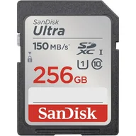 Karty pamięci - SanDisk 256GB SDXC Ultra 150MB/s C10 UHS-I - miniaturka - grafika 1
