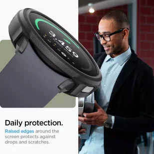 Etui Spigen Liquid Air do Samsung Galaxy Watch 6 (40 mm) matte black - Akcesoria do smartwatchy - miniaturka - grafika 15
