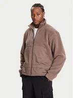 Bluzy męskie - adidas Polar Premium Essentials JW3510 Brązowy Loose Fit - miniaturka - grafika 1