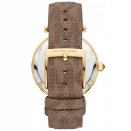 Akcesoria do zegarków - Pasek do zegarka Michael Kors Parker MK2973 skórzany logo - miniaturka - grafika 1