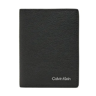 Duży Portfel Męski Calvin Klein Warmth K50K512683 Czarny - Portfele - miniaturka - grafika 1