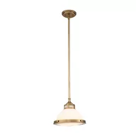 Lampy sufitowe - Amelia lampa wisząca mosiądz HK-AMELIA-P-S-HB Hinkley - miniaturka - grafika 1