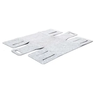 Kosz/ pudełko z filcu M szare składane - Pudła i pojemniki do przechowywania - miniaturka - grafika 4