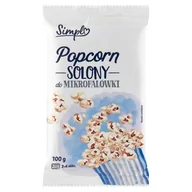 Popcorn - Simpl Popcorn solony do mikrofalówki 100 g - miniaturka - grafika 1