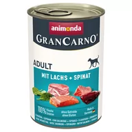 Mokra karma dla psów - Animonda GranCarno Original Adult, 6 x 400 g - Łosoś ze szpinakiem - miniaturka - grafika 1