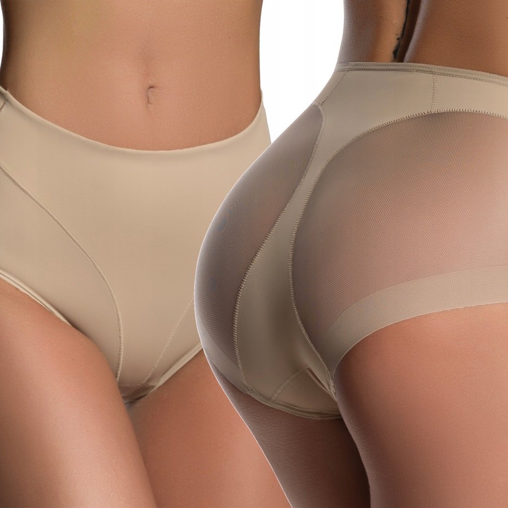 Wyszczuplające majtki MODELUJACE korygujące SIATECZKA