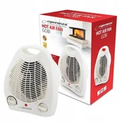 Ogrzewanie przenośne - MOCNY TERMOWENTYLATOR ELEKTRYCZNY FARELKA GRZEJNIK TERMOSTAT 2000W PIECYK - miniaturka - grafika 1