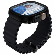 Akcesoria do smartwatchy - PanzerGlass Etui z osłoną ekranu Snappie Full Body Slim do Apple Watch Ultra 2/1 49mm, czarne - miniaturka - grafika 1