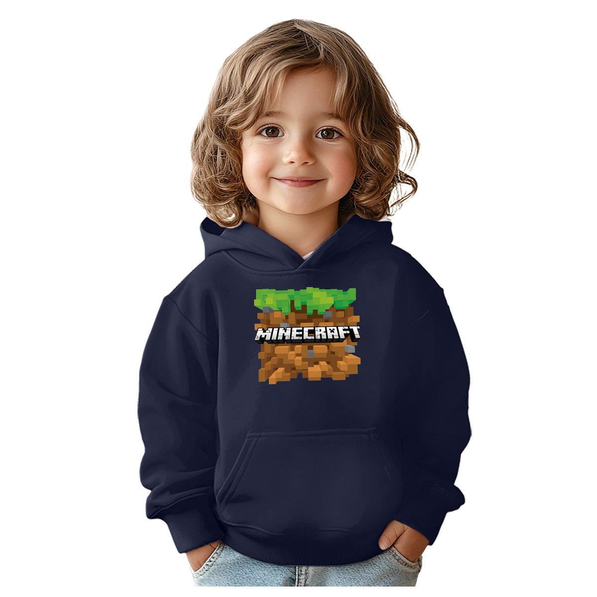 BLUZA DZIECIĘCA MINECRAFT 110-122 CHŁOPIĘCA DZIEWCZĘCA PREZENT