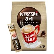 Kawa - Nescafé 3in1 Creamy Latte Rozpuszczalny napój kawowy 150 g (10 x 15 g) - miniaturka - grafika 1