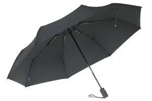 Czarny parasol męski pełny automat - wygoda i styl 112cm - Parasole - miniaturka - grafika 1