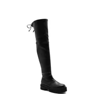 Kozaki damskie - Stuart Weitzman Skórzane muszkieterki LOWLAND - miniaturka - grafika 1
