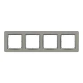 Klawisze i ramki - Schneider Electric Ramka poczwórna Beton SEDNA DESIGN - miniaturka - grafika 1