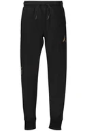 Spodnie męskie - DŁUGIE SPODNIE DRESOWE JORDAN MĘSKIE CZARNE - miniaturka - grafika 1