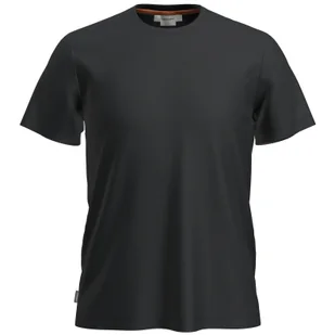 Koszulka męska Icebreaker Men Central Classic SS Tee Rozmiar: XL / Kolor: czarny - Koszulki sportowe męskie - miniaturka - grafika 1