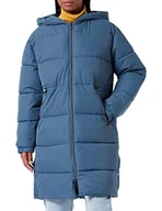 Płaszcze damskie - Dare 2b Indulgent kurtka damska długi płaszcz kurtka wodoodporna tkanina z recyklingu - pełny zamek błyskawiczny z 2 niskimi kieszeniami na zamek błyskawiczny, kapturem i elastycznymi mankietami - miniaturka - grafika 1