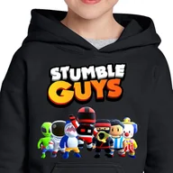 Bluzy dla dziewczynek - 140 BLUZA DZIECIĘCA Z KAPTUREM STUMBLE GUYS 3161 - miniaturka - grafika 1