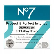 Kremy do twarzy - No7, Protect & Perfect, Intensywnie Zaawansowany Krem na dzień SPF15, 50ml - miniaturka - grafika 1