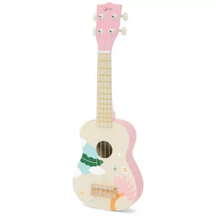Classic World Lumarko Drewniane Ukulele Gitara Dla Dzieci Różowa! CW40563 Lek - Instrumenty muzyczne dla dzieci - miniaturka - grafika 1