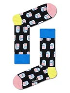 Skarpetki męskie - Happy Socks Skarpety w kolorze czarnym ze wzorem - miniaturka - grafika 1