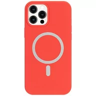 Etui i futerały do telefonów - Mercury MagSafe Silicone iPhone 13 6,1" jasnoróżowy/lightpink - miniaturka - grafika 1