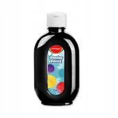 Farby i media malarskie - Farba plakatowa KEYROAD 300ml butelka czarna - miniaturka - grafika 1