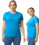 Koszulki i topy damskie - Koszulka Damska T-Shirt Bawełna HEAVY Gildan GIL5000 SZAFIROWA M - miniaturka - grafika 1