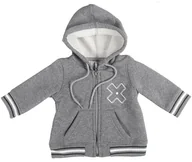 Bluzy dla dziewczynek - bluza dziecięca STRACHY NA LACHY - DEKADA rozpinana z kapturem -S - miniaturka - grafika 1