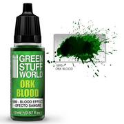 Akcesoria i części modelarskie - Green Stuff World: Farba Z Efektem Krwi  Orków, Ork Blood 17Ml. - miniaturka - grafika 1