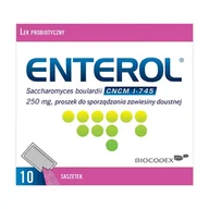Układ pokarmowy - Biocodex Enterol 250mg 10 szt. - miniaturka - grafika 1