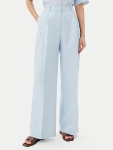 Tommy Hilfiger Spodnie materiałowe WW0WW45460 Niebieski Relaxed Fit - Spodnie sportowe damskie - miniaturka - grafika 1