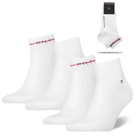Skarpetki męskie - Tommy Hilfiger Skarpety Męskie Zakostki Logo Napis 43/46 - miniaturka - grafika 1
