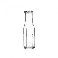 Pojemniki kuchenne - Kilner Butelka sześciokątna na oliwę/dressing Twist Top, 250 ml - miniaturka - grafika 1