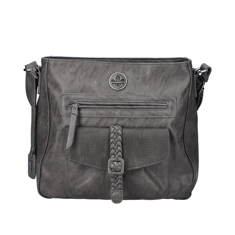 Rieker H1340-42 GREY torebka damska szara