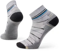 Skarpety termoaktywne - Smartwool U'S Hike Light Cushion Pattern Ankle Socks, 039 light gray, L - miniaturka - grafika 1