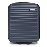 Walizki - WITTCHEN Solidna twarda walizka na kółkach walizka podróżna firmy Niebieski wózek ABS z twardą skorupą 2 koła - miniaturka - grafika 1