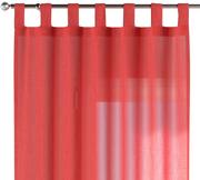 Zasłony - Zasłona na szelkach 1 szt., prześwitująca, czerwona, 1szt 130 x 260 cm, do -50% - miniaturka - grafika 1