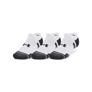 Skarpetki Under Armour  Performance Tech 3pk NS-WHT  M - Skarpetki męskie - miniaturka - grafika 1
