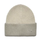 Czapki damskie - Calvin Klein Wełniana czapka | z dodatkiem kaszmiru - miniaturka - grafika 1