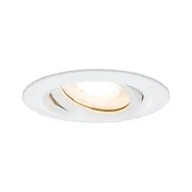Lampy pozostałe - Paulmann obracana zestaw Premium EBL Nazwa IP65 LED 1 X _ W 230 V GU10 51 MM Biały/metal 92897 - miniaturka - grafika 1