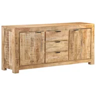 Szafki do salonu - VidaXL Lumarko Szafka, 175 x 40 x 75 cm, surowe drewno mango - miniaturka - grafika 1