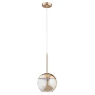 Lampy sufitowe - Alfa Volda lampa wisząca 1-punktowa złota 60824 - miniaturka - grafika 1