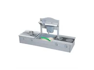 Place zabaw - Roba Balkonowa piaskownica z kuchnią błotną 2w1 - miniaturka - grafika 1